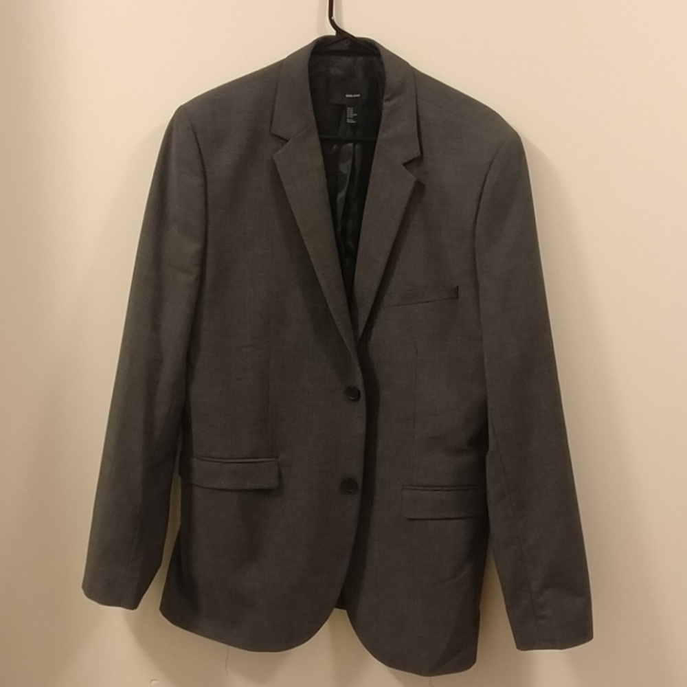 H&M grey suit jacket